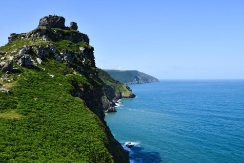 Steilküste Lynton/England
